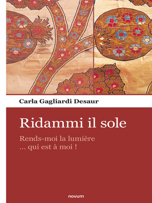 cover image of Ridammi il sole